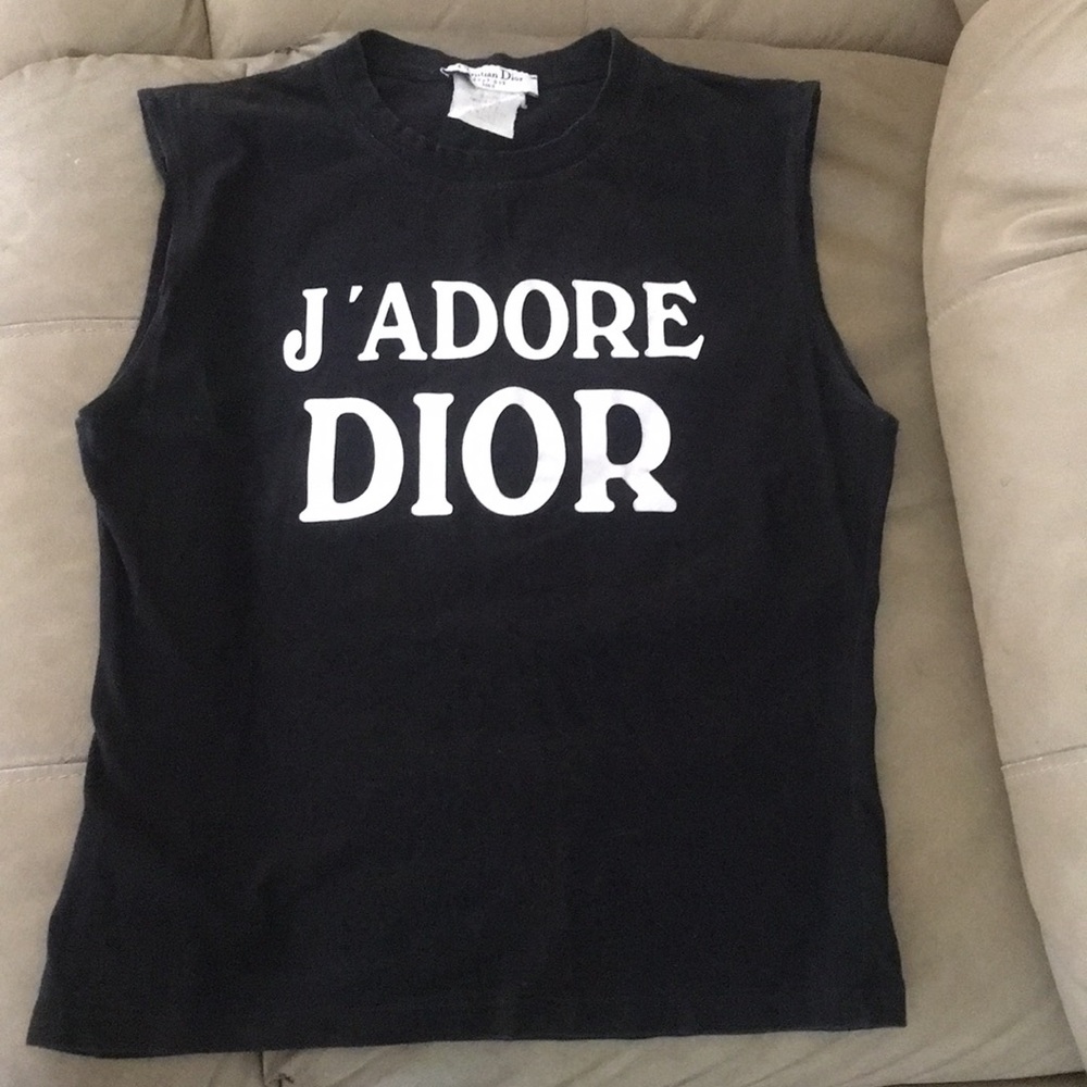 CHRISTIAN DIOR J’Adore Tank Top *RARE*